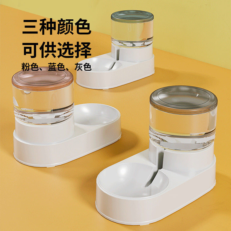 Automatic Pet Feeder and Water Dispenser Large Capacity for Cats and Dogs