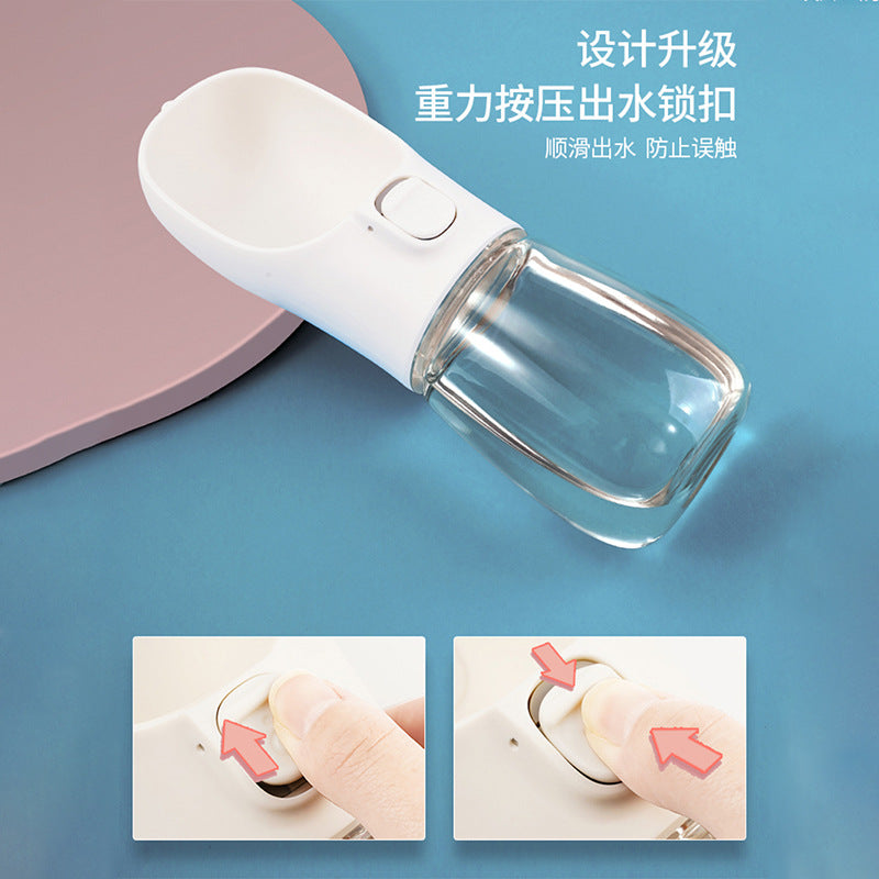 American Pet Travel Cup Portable Water Bottle for Dogs and Cats